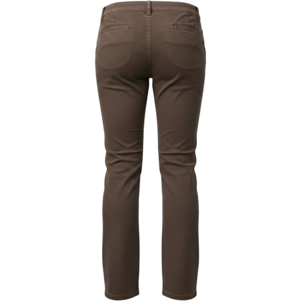 Doncaster Sport Performance Chino Trouser Womens 14 Stretchy Pants Brown 36x31
